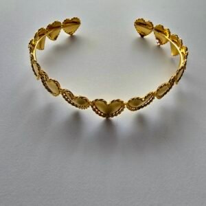 HEART GOLDEN CHOKER