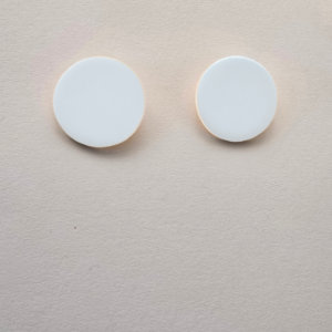 BIG WHITE CAPS EARRINGS