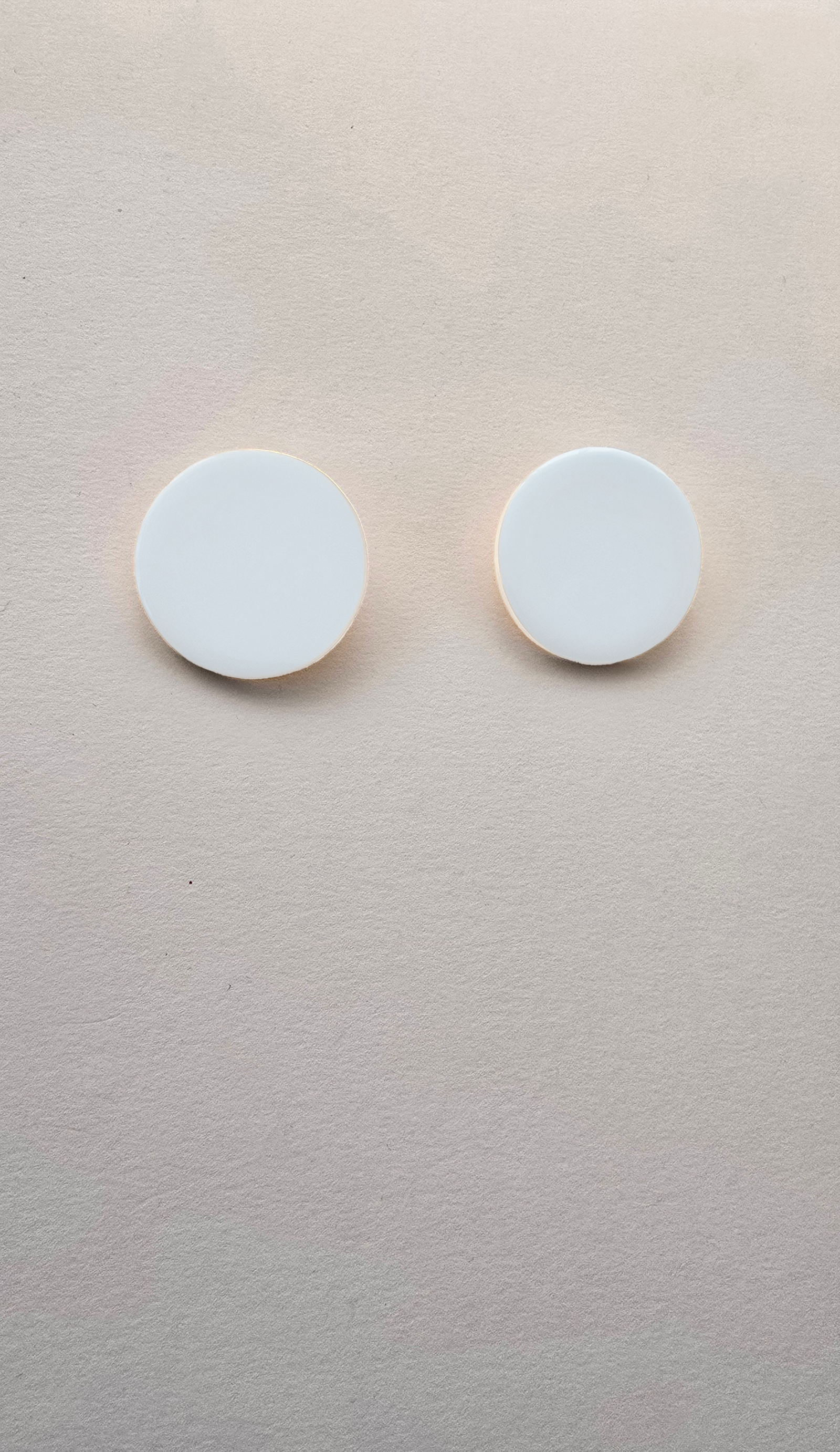 BIG WHITE CAPS EARRINGS